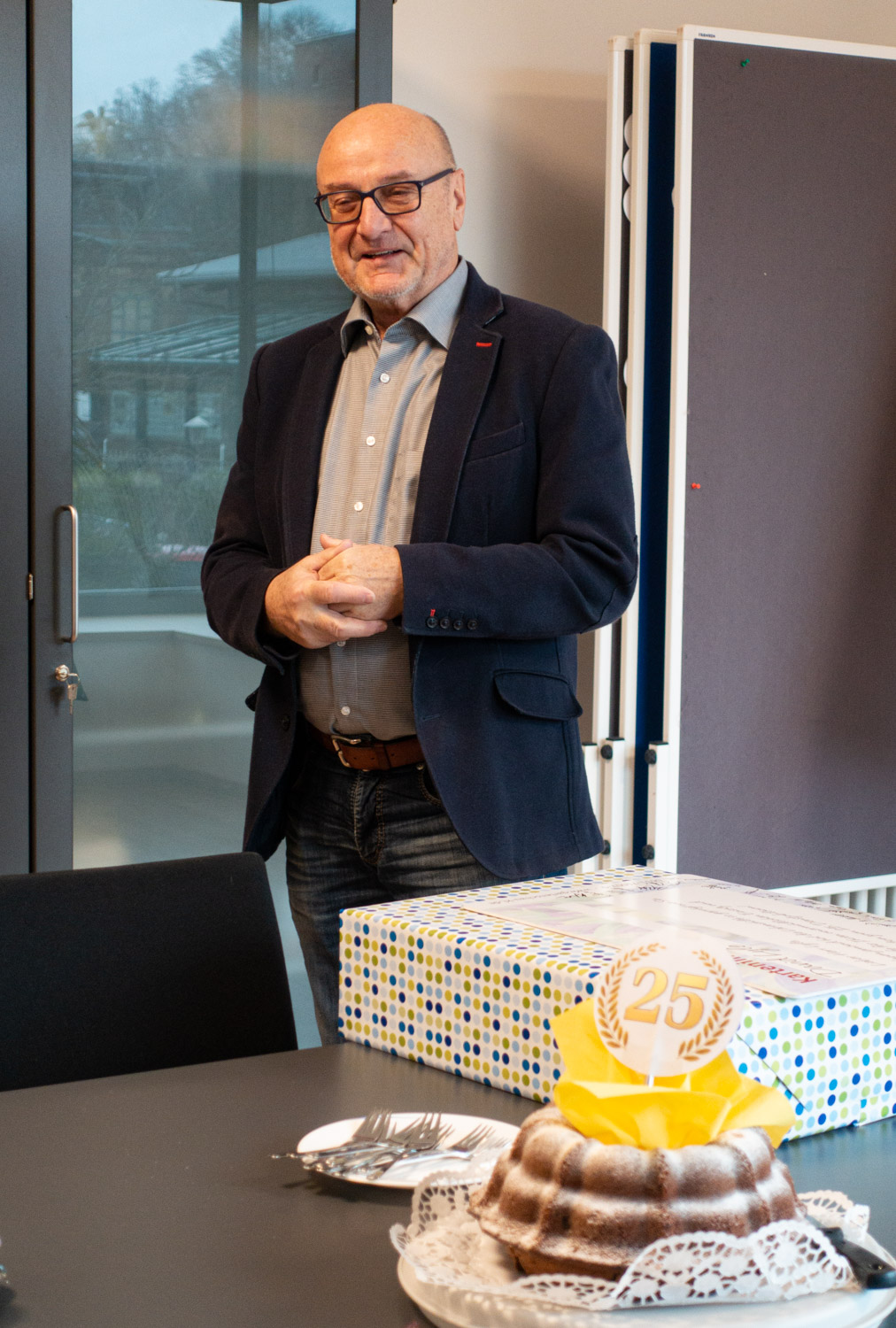 Präsident Walfried Weber