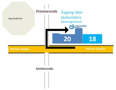 Anfahrt Lebenshilfe